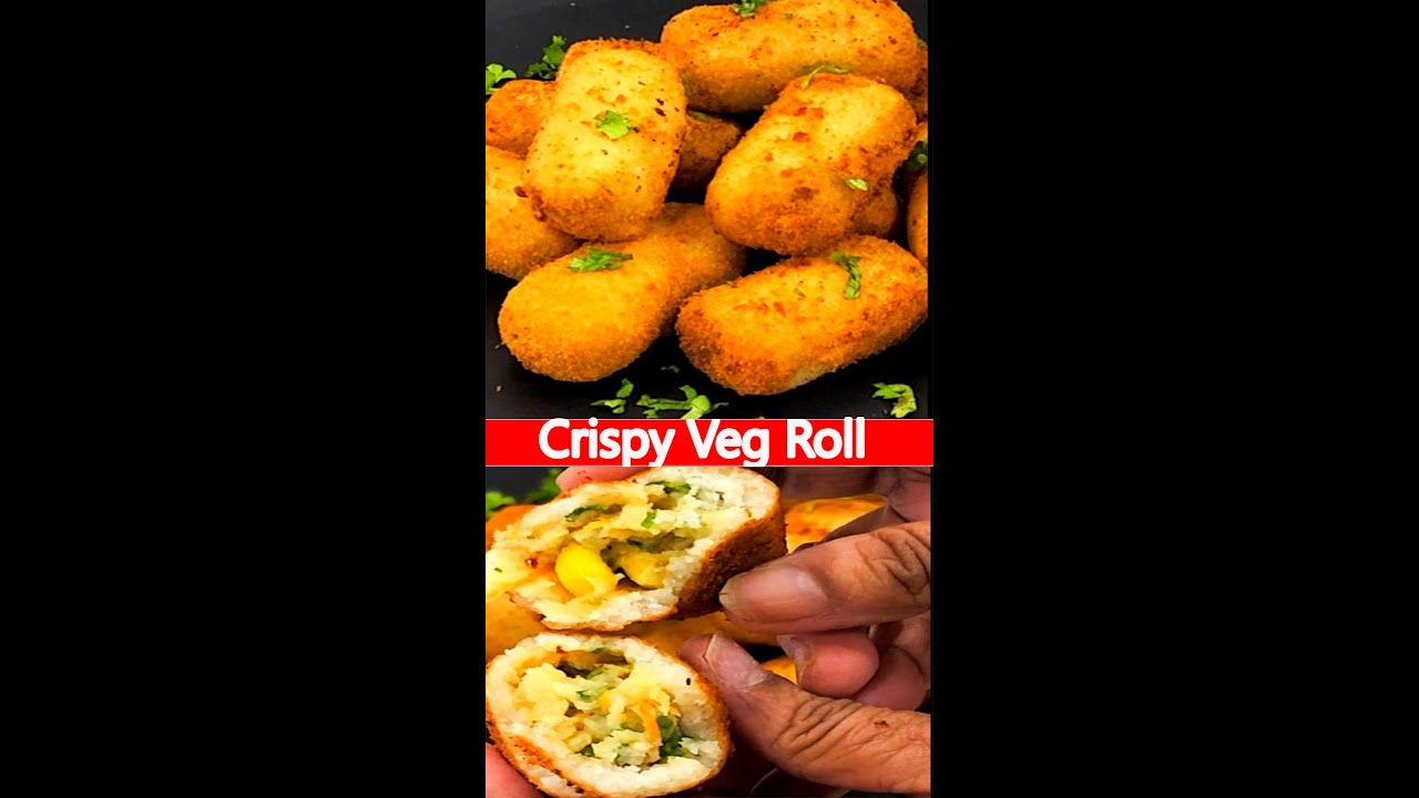 वेज रोल नाश्ता ऐसे बनाओगे तो समोसा कचोरी भूल जाओगे Crispy Veg Roll Recipe Easy Snacks Idea