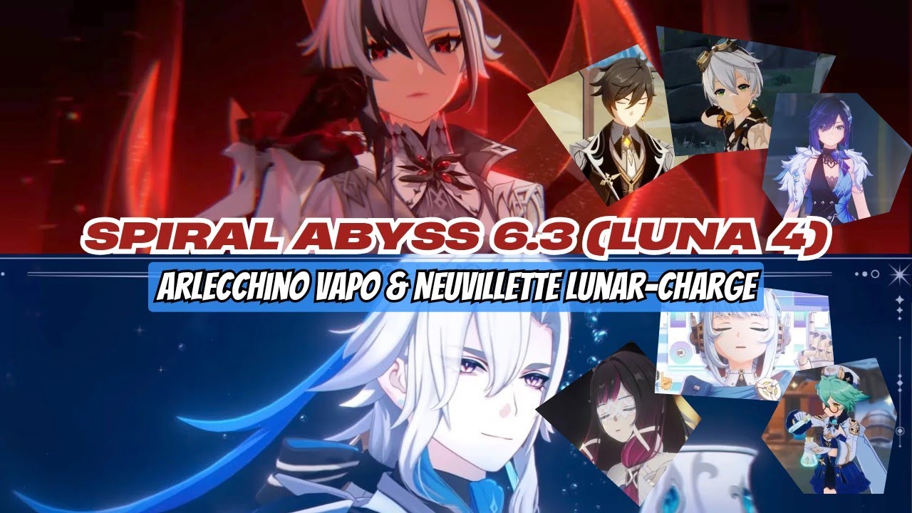 DPS Fontaine yang dulu Meta BERAKSI!! Spiral Abyss 6.3 (Luna 4) 