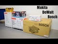 Unboxing my new Tools -  Makita, DeWalt, Bosch