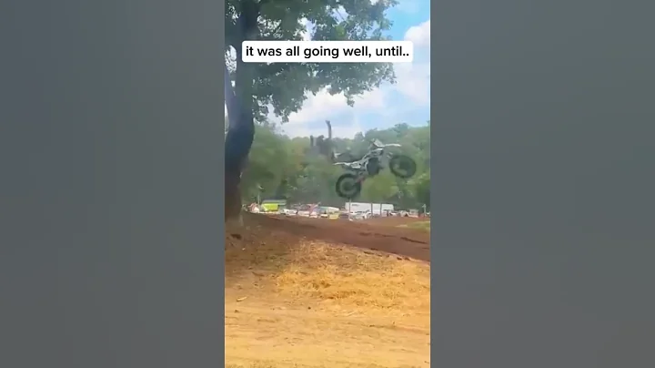 SCARY moment Motocross Rider Hit Tree @ Loretta Lynn Motocross race 2025 #promotocross