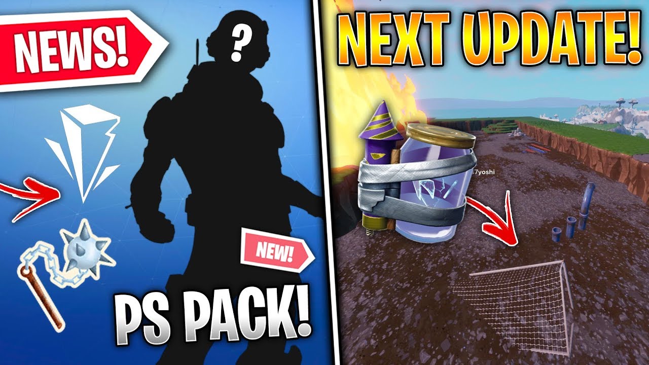 New PS Pack Bundle, 10.1 Content Update, Junk Rift Details, 'Void' POI, Pizza Wrap! - Fortnite News
