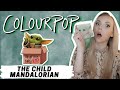 ПАЛЕТКА ColourPop The Child Baby Yoda | ОБЗОР, СВОТЧИ И МАКИЯЖ | Марафон ColourPop день 1