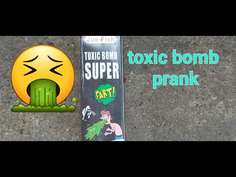Toxic bomb prank 