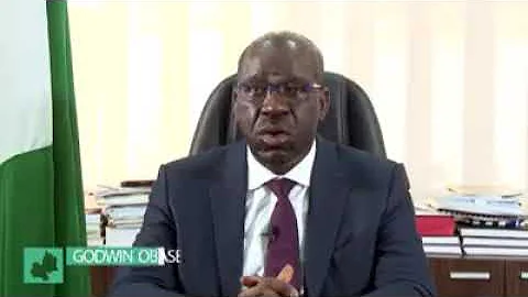 Governor Godwin Obaseki's 2019 New Year's Day Broadcast