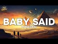 Maneskin Baby Said Lyrics 