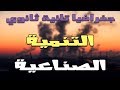 جغرافيا تانية ثانوي | الترم التاني | الوحدة التالتة | الدرس التالت | التنمية الصناعية