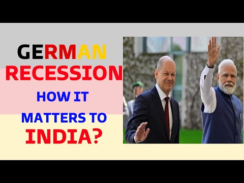 German Recession - Why It Matters To India?