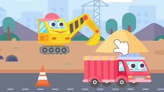 dudu engineering truck cartoon !! dudu engineering truck cartoon game !! truck racing, truck game, screenshot 3