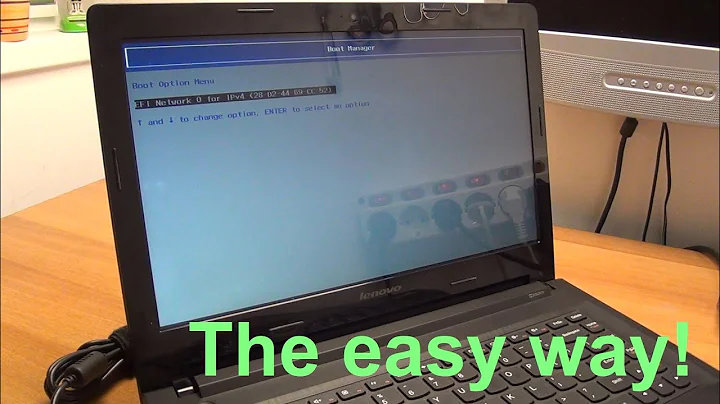 How to enter the Boot Manager on a Lenovo G40-70 laptop or any other new Lenovo model