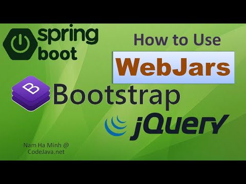 Spring Boot: How to use WebJars for Bootstrap and jQuery
