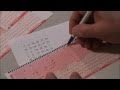 How to fill up a philadelphia lottery slip