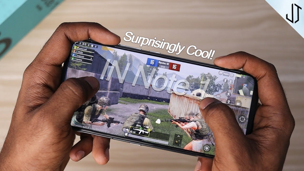 Micromax IN Note 1 Gaming test with PUBG