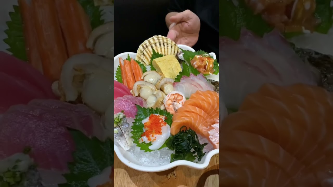 บุฟเฟ่ต์ซาซิมิชุดใหญ่ “Aroi shushi” กินวันนี้อิ่มไปอีก3วัน❤️ #บุฟเฟ่ต์ #บุฟเฟ่ต์อาหารญี่ปุ่น