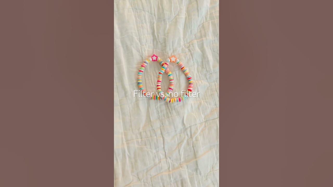 Filter vs. no filter YouTube