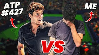 Can I win a game against ATP #427?! | Baseline To Pro, Ep 9