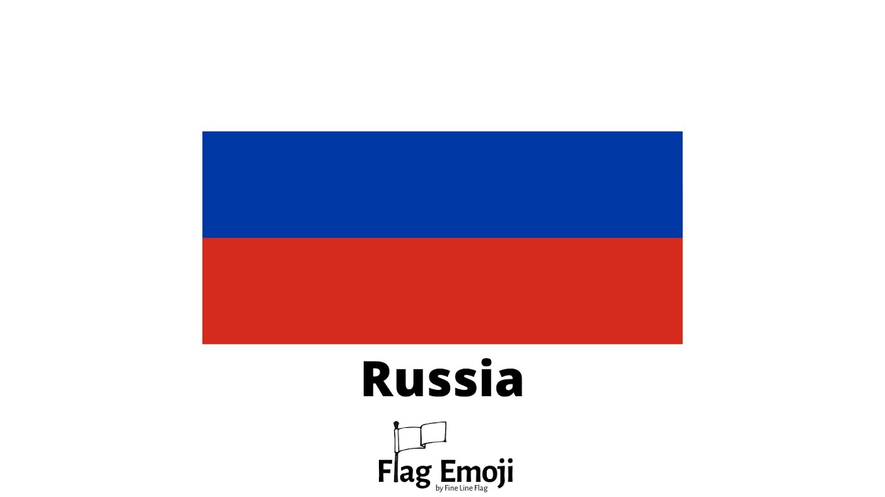 Russia Federation Smiley Face Emoji Flag 5'x3' (150cm x 90cm) - Woven  Polyester