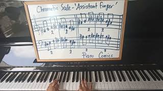 Piano Comics - Piano teachers: how to teach the chromatic scale to late beginners