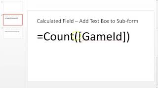 Access 7  Form Calculated Fields