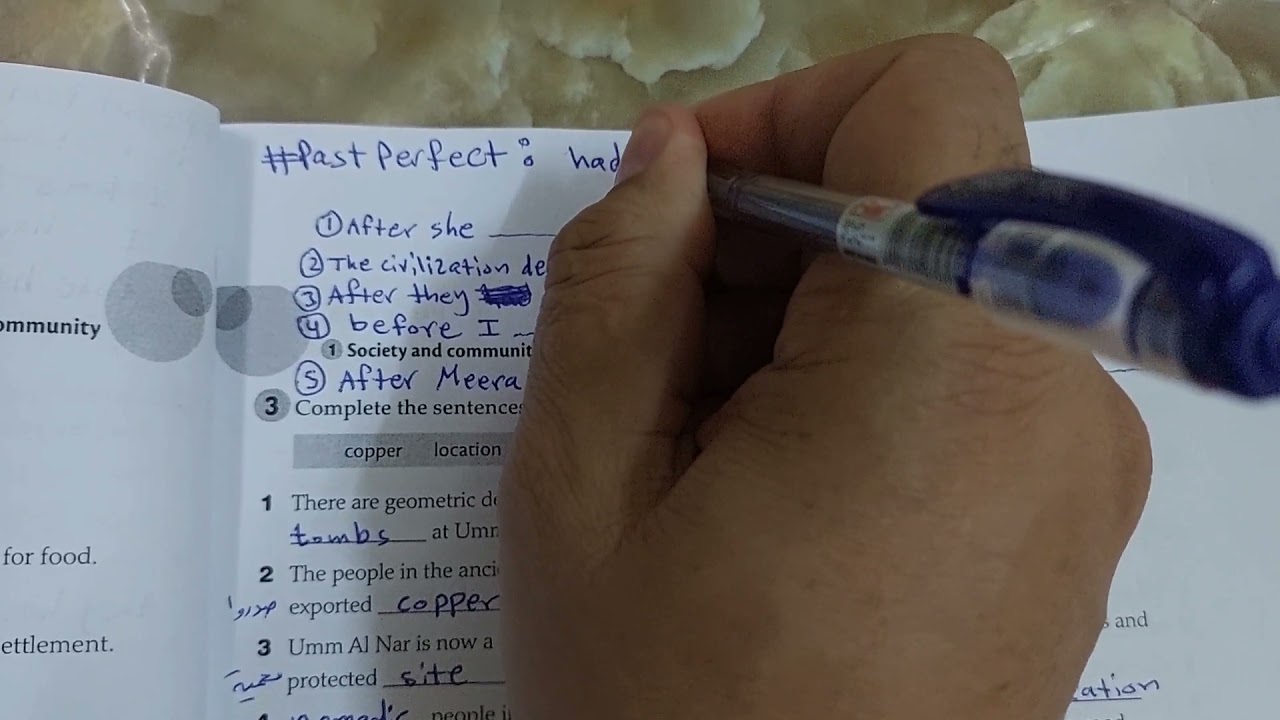 عاشر متقدم شرح قواعد انجليزي ف1