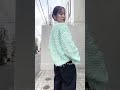 春のカーディガン
