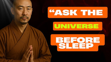 How to Ask the Universe Before Sleep to Manifest Your Desires | -Shi Heng Yi Wisdom