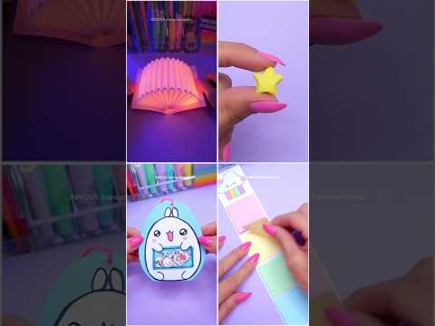 DIY 4 manualidades con papel #shorts #diy #manualidades #youtubeshorts #papel  @InnovaManualidades