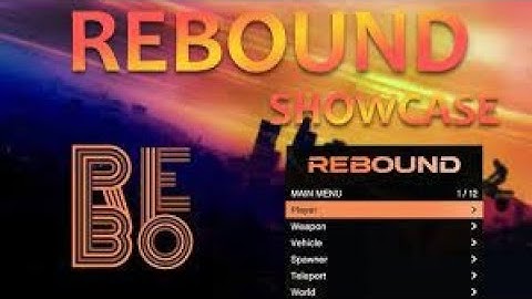 GTA 5 Rebound VIP Mod menu showcase