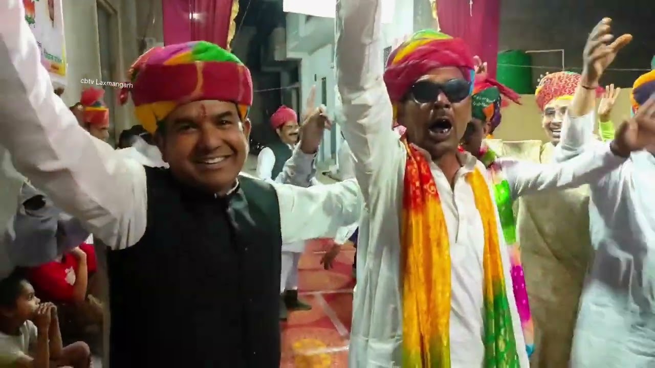 चावला चौक में होली प्रोग्राम लक्ष्मणगढ़