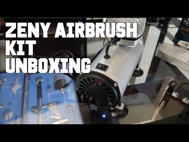 Testing A Master Airbrush & Portable Air Compressor Combo - Is It Worth $60  ?? 