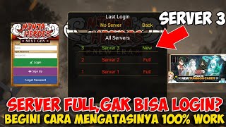 HOW TO FIX FULL SERVERS IN NINJA HEROES NEW ERA - 100% WORKING WAY TO LOG IN TO NINJA HEROES NEW ERA screenshot 2