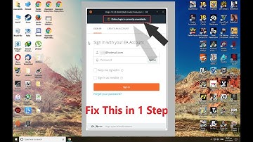 How To Fix - origin online login is currently unavailable!! Windows 10-8-7