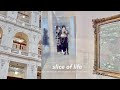 🎧a slice of life | going out, art exhibition, sketching :)
