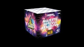 MJB Cake - Stardust Collection - Evolution Fireworks Vuurwerk - 2496