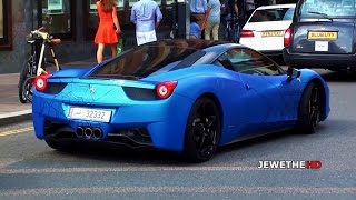 This is probably one of the most eye-catching ferrari 458 italia's
we've seen so far! first all, italia has a matte blue wrap and in
addi...