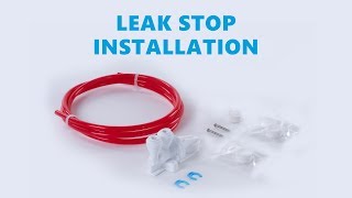 Leak Stop Valve Installation