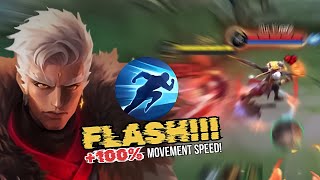 YU ZHONG SPRINT IS ABSOLUTELY THE FLASH! NO ONE CAN ESCAPE! MOBILE LEGENDS