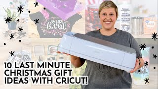 10 Last-Minute Cricut Christmas Gift Ideas!