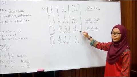 MAT 538 MATRIX ALGEBRA QUIZ 1