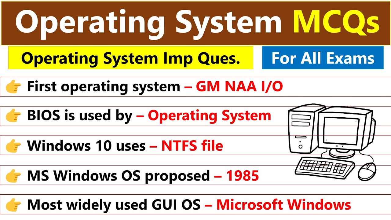 Operating System Marathon Class | Operating System MCQ | For All Competitive Exams
