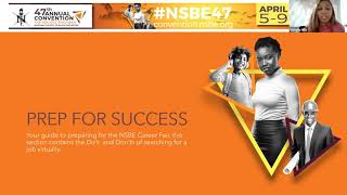 #NSBE47 - Virtual Recruiting webinar