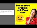 How To Fix There Was a Problem Parsing The Package Problem solve | by tofani fire