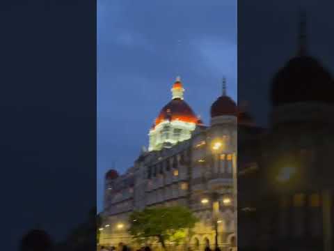 Tera Laal Rangi Chola short video Gateway of India & Taj Hotels Mumbai, Maharashtra