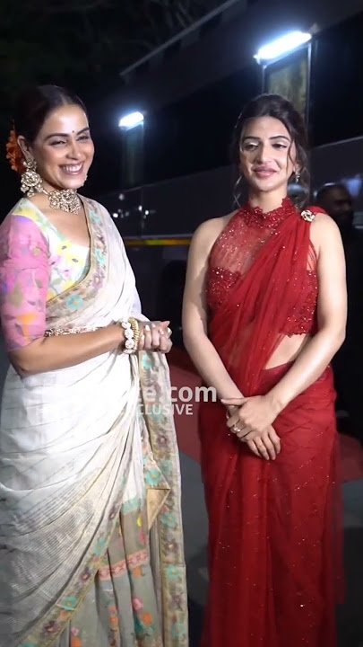 Genelia and Srileela were spotted together at a recent event. #shorts