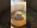 Satisfying Lunch Burger steak #asmr #foodsounds #shortsvideo