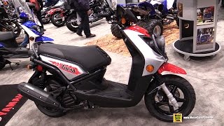 2015 Yamaha Zuma 125 Scooter - Walkaround - 2014 New York Motorcycle Show