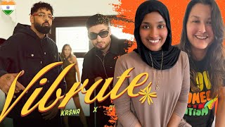 KR$NA - Vibrate Ft. Badshah | Prod. Phenom | Official Music Video REACTION!!