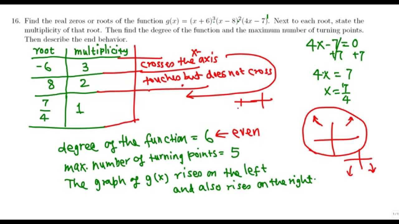 roots-and-their-multiplicities-of-polynomial-college-algebra-youtube