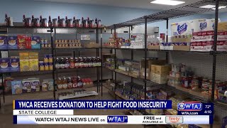 Penn State Federal Credit Union donates to Centre County YMCA to combat food insecurity | WTAJ