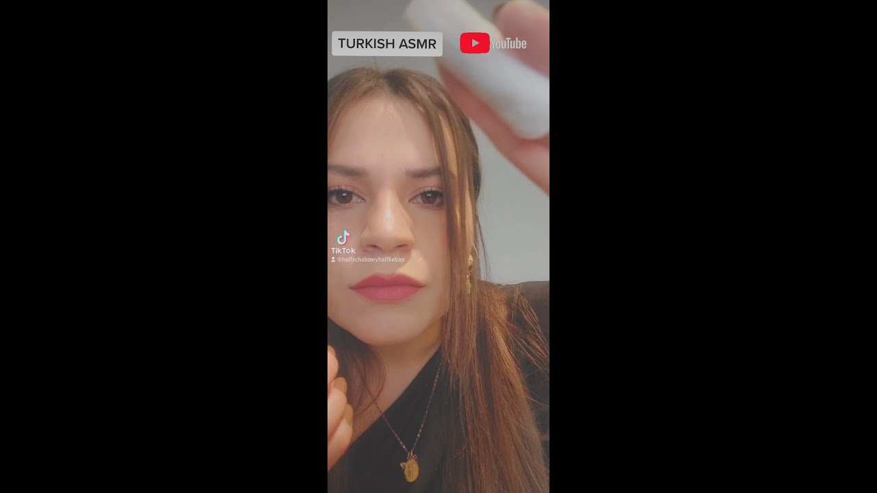 Makyajını yaptım / Türkçe Asmr/ağız sesleri / Rol oynama/ Doing your make up Turkish ASMR