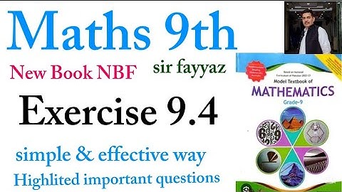 Maths class 9th | chapter 9 | Exercise 9.4 | Geometry and polygon | NBF | ex 9.4 | sir fayyaz